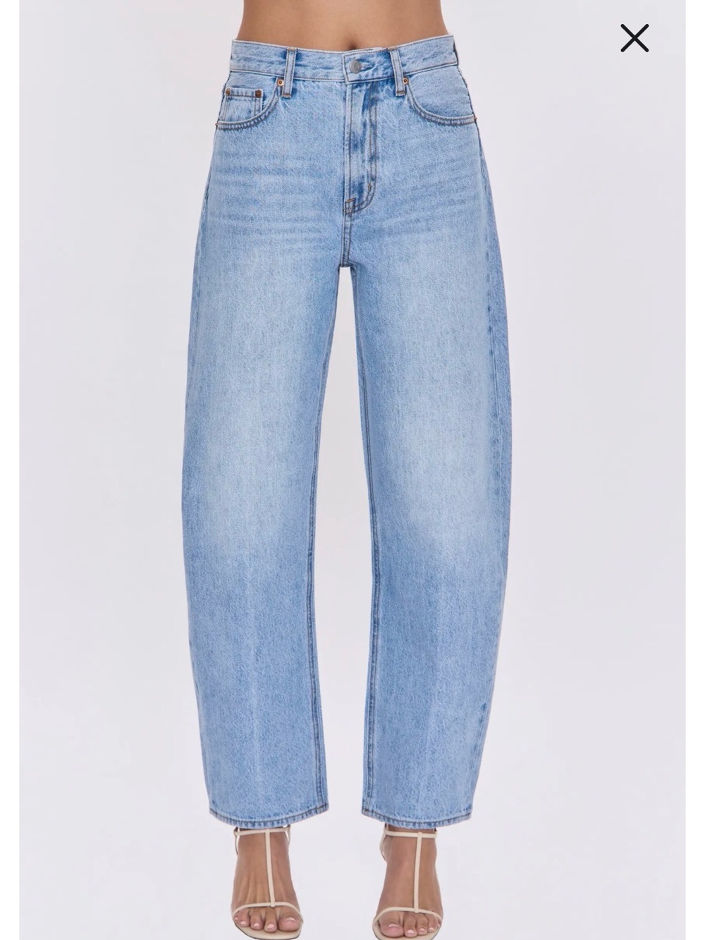 Pistola Wes High Waist Barrel Jeans Size 30